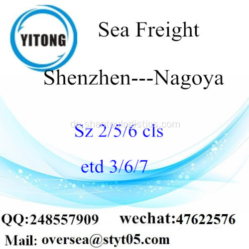 Shenzhen-Hafen LCL Konsolidierung nach Nagoya